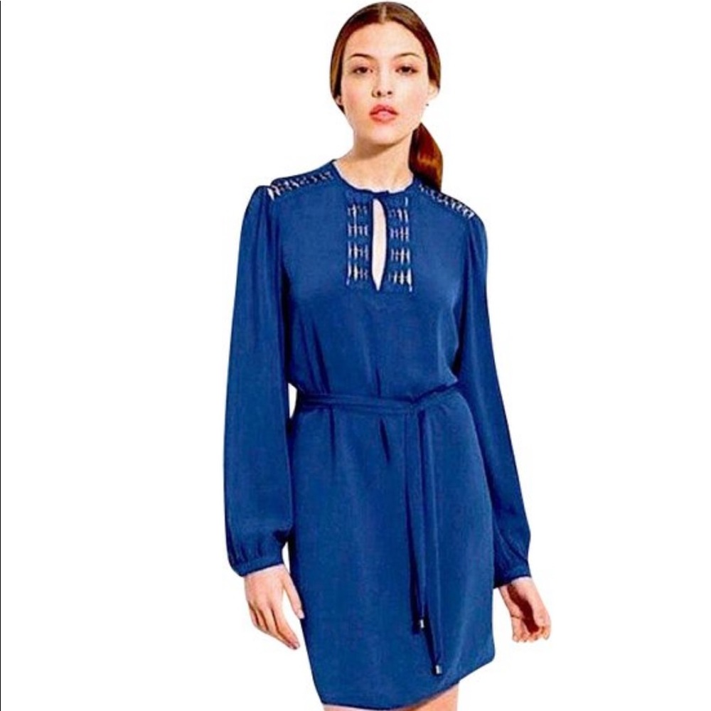 DVF Florina dress black size 8 BLACK